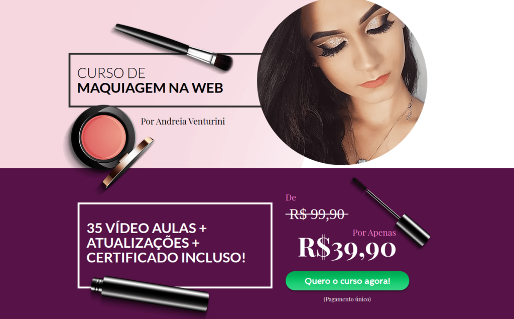 Curso Maquiagem Na Web Vale a Pena?