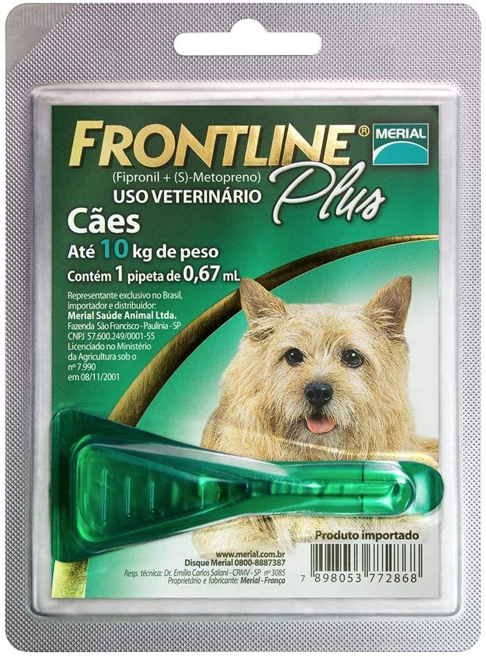 Qual o Melhor Anti Pulgas para Cachorros em 2020? Frontiline